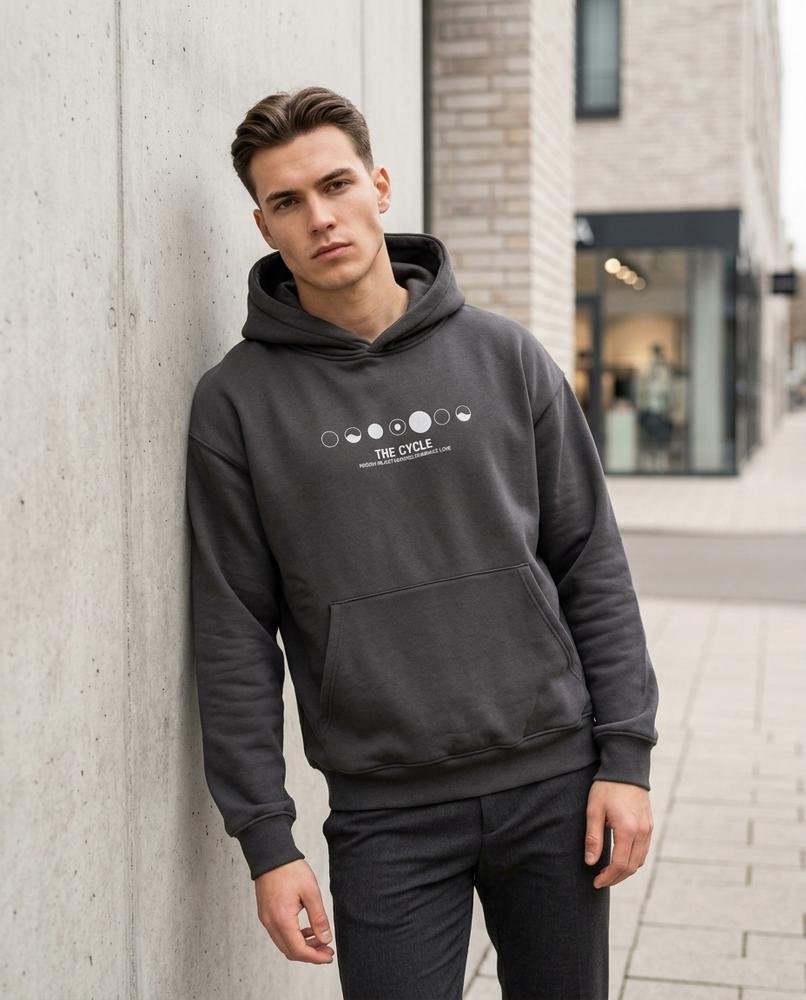 Zumieze - Neser | Relaxed Fit Graphic Print Hoodie Men