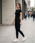 Zumieze - Caram | High-Waisted Slim-Fit Pants Women