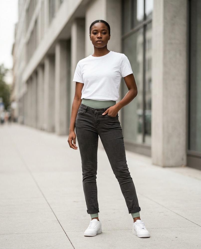 Zumieze - Caram | High-Waisted Slim-Fit Pants Women