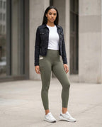 Zumieze - Lesol | High-Waist Skinny Fit Pants Women