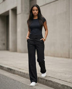 Zumieze - Calev | High-Waist Flared Pants Women