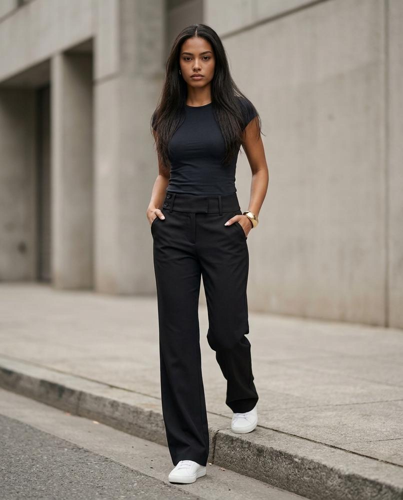 Zumieze - Calev | High-Waist Flared Pants Women