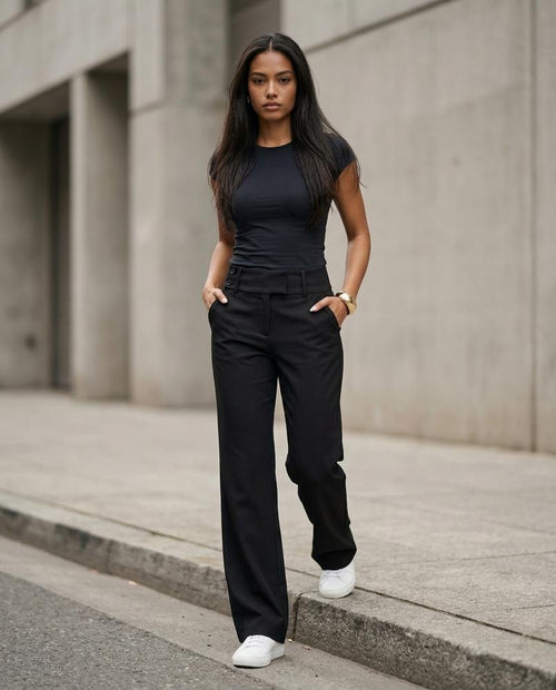 Zumieze - Calev | High-Waist Flared Pants Women