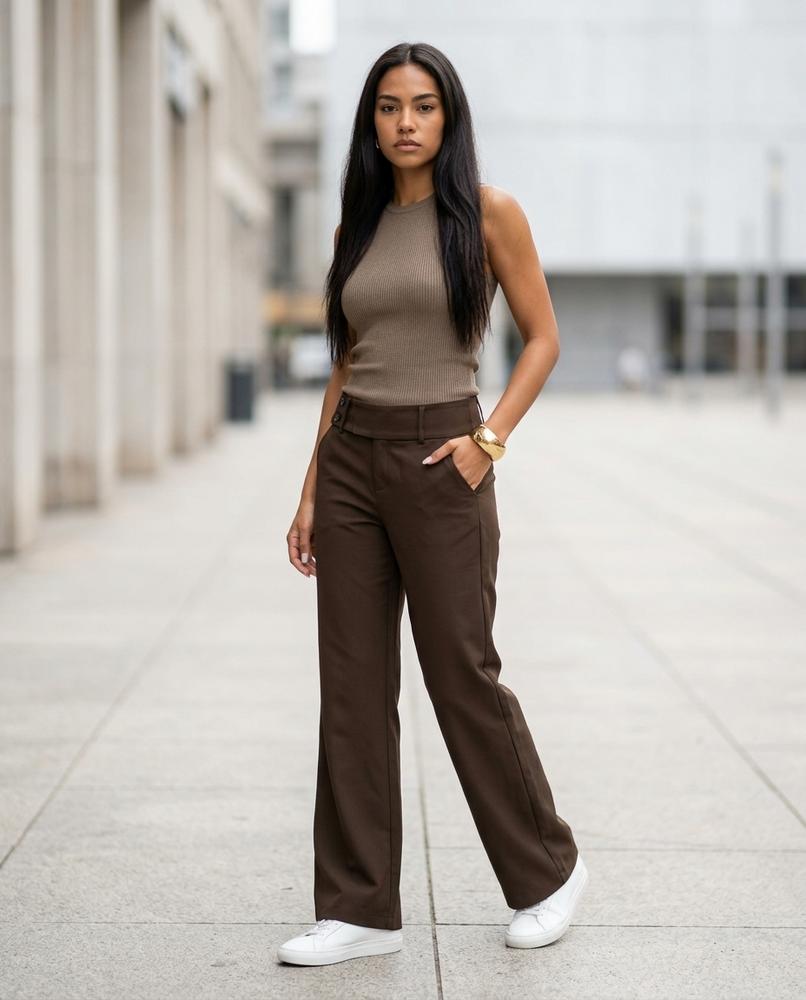 Zumieze - Calev | High-Waist Flared Pants Women