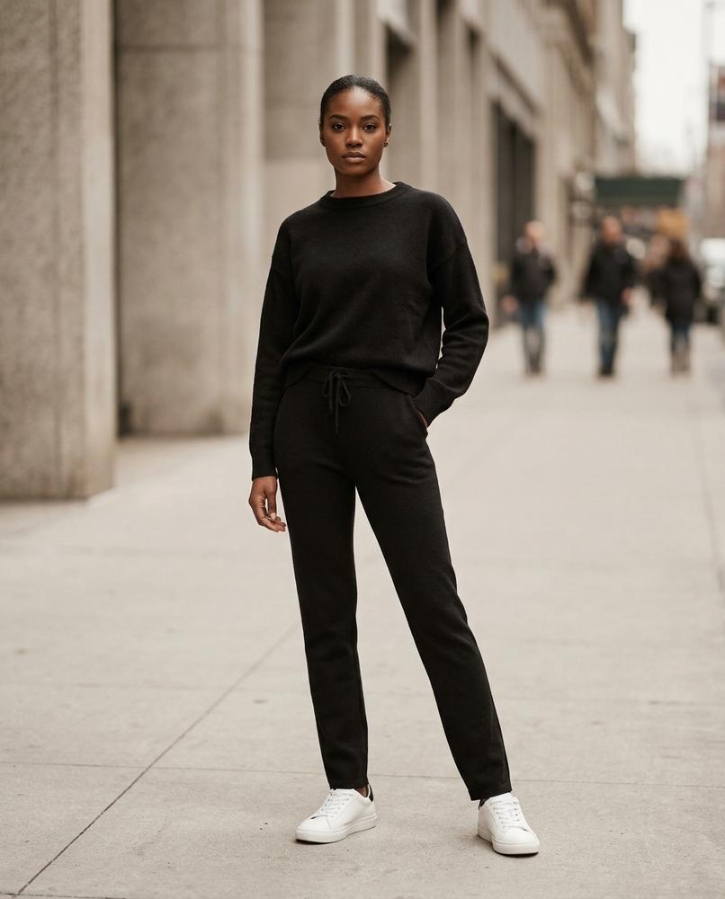 Zumieze - Talen | Knitted Straight-Leg Pants Women