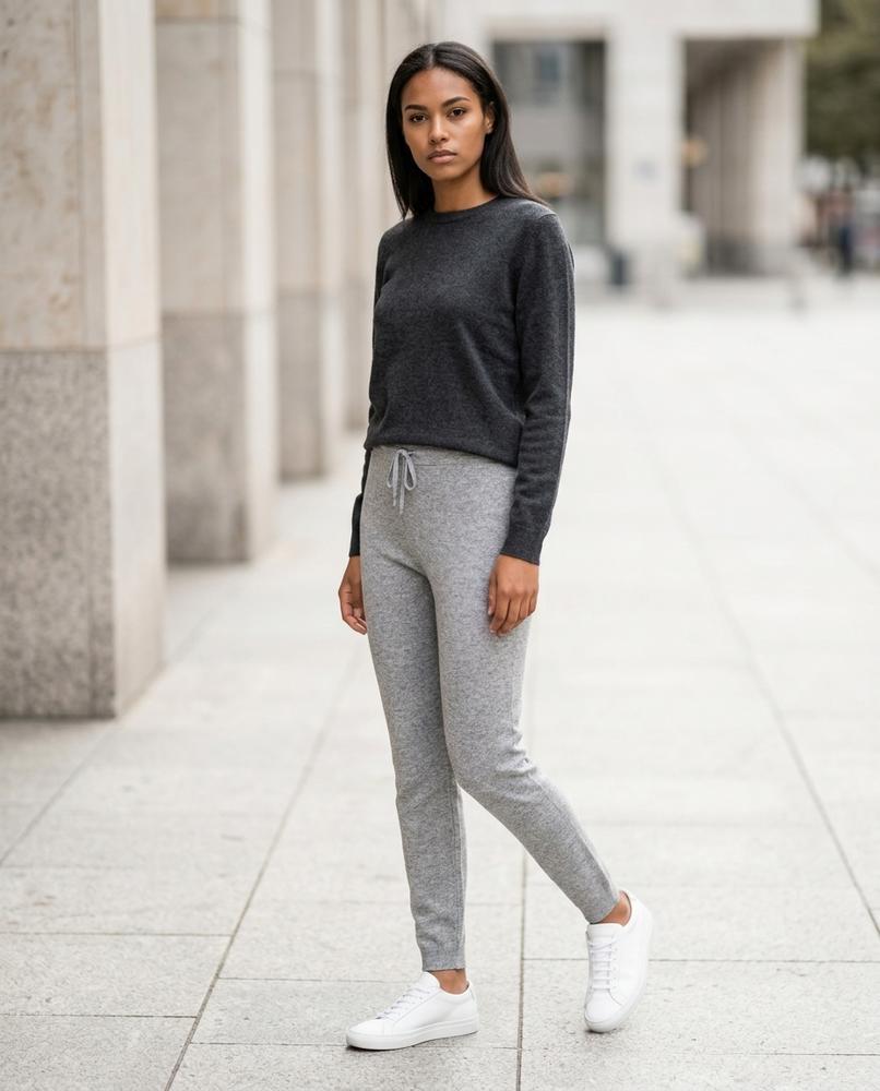 Zumieze - Talen | Knitted Straight-Leg Pants Women