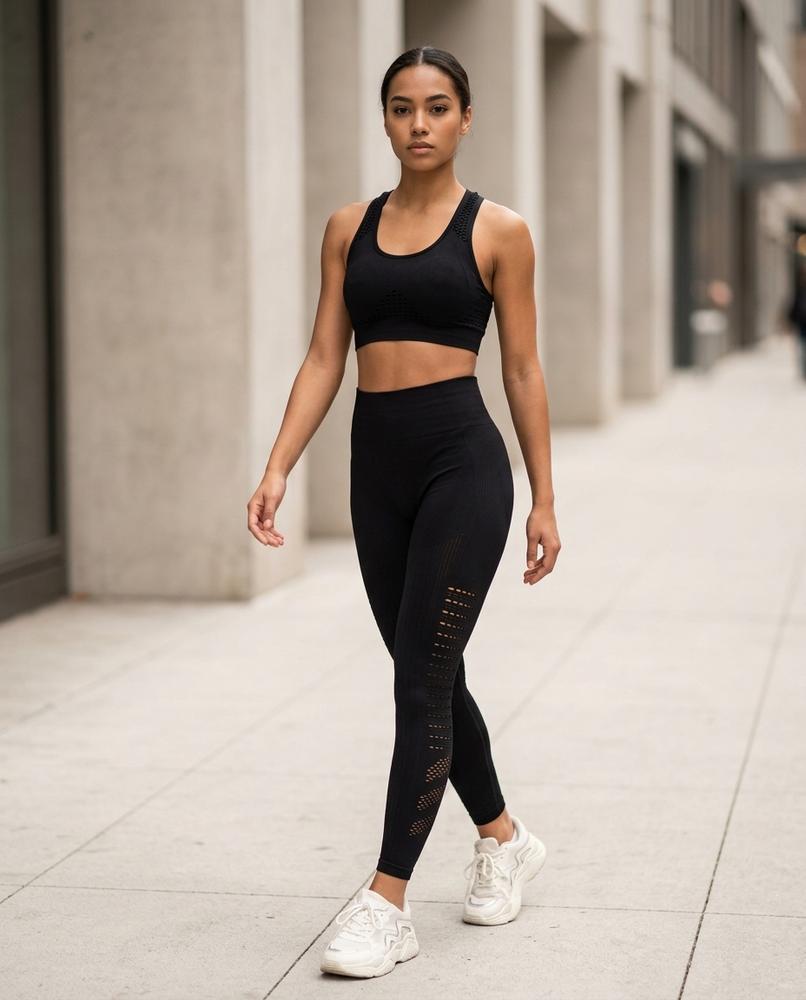 Zumieze - Rilin | Seamless Perforated Suit Women
