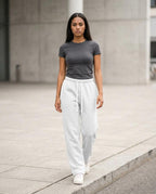 Zumieze - Elven | Straight-Leg Heathered Pants Women