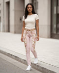 Zumieze - Vinav | Embroidered Slim-Fit Pants Women