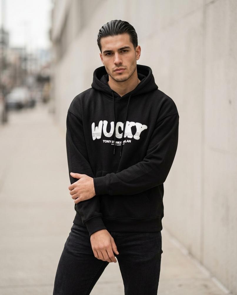 Zumieze - Sukot | Printed Relaxed Fit Hoodie Men