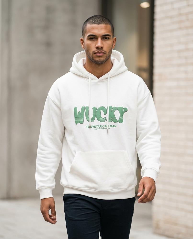Zumieze - Sukot | Printed Relaxed Fit Hoodie Men